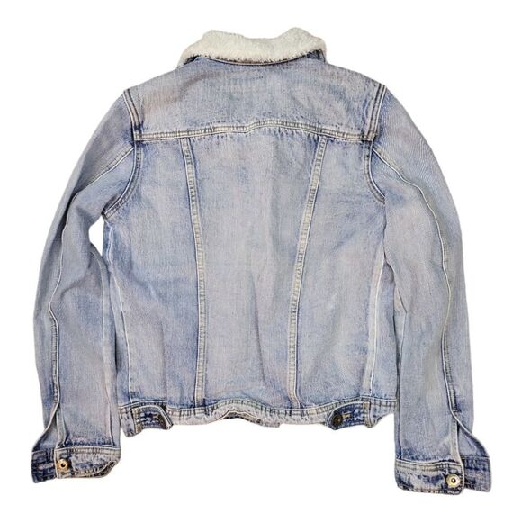 Articles of Society Sherpa Trimmed Jean Jacket Size S - Picture 4 of 4